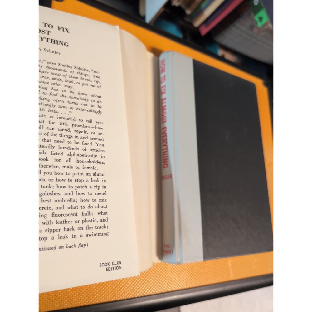 How To Fix Almost Everything by Stanley Schuler Vintage HCDJ - Picture 3 of 11